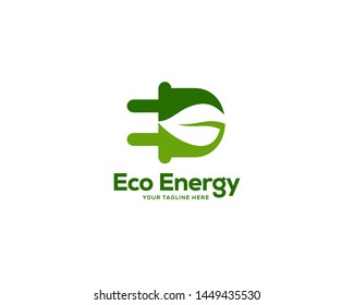 Eco Power Logo Design Template Creative Stock Vector (Royalty Free ...