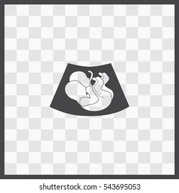 Eco pregnancy vector icon. Isolated illustration. Business picture.