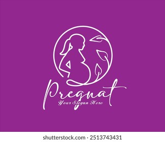 eco pregnant care logo for herb medical