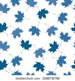 Eco print from autumn leaves. Beautiful texture for textile or paper print. Vector illustration. Cute colorful background.