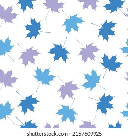 Eco print from autumn leaves. Beautiful texture for textile or paper print. Vector illustration. Cute colorful background.