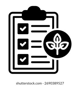 Eco Project Icon Mixed Vector Illustration