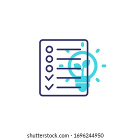 Eco project icon on white