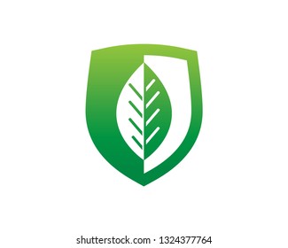 Eco Protect Logo Template, Icon, Symbol - Vector