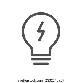 Eco related icon outline and linear vector.