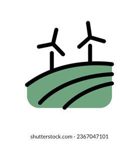 Eco related icon outline and linear vector.