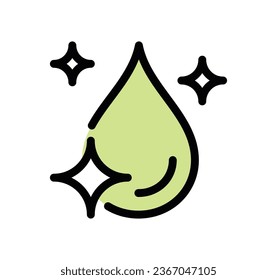 Eco related icon outline and linear vector.