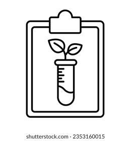 Eco report vector icon which can easily modify or edit

