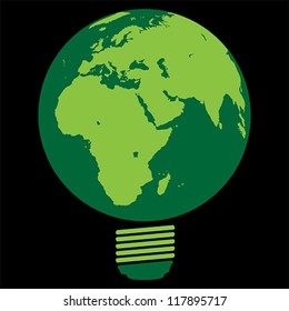 ECO- save the earth, vector