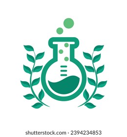 eco science education lab test icon concept