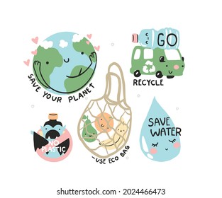 eco set \ illustrations on the topic of sustainable lifestyle.
You can use it as a sticker, poster or print for clothes or whatever you like! hand graphics