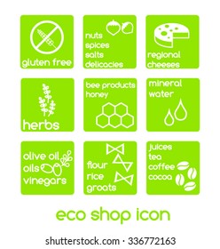eco shop  icon