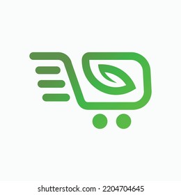 Eco shop online logo design trends