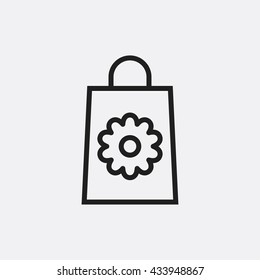 Eco shopping Icon