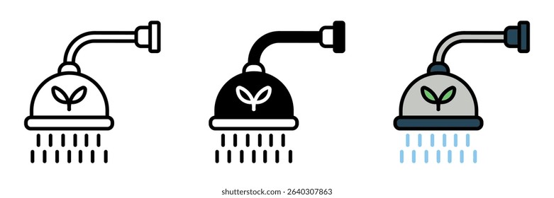 Eco Showerhead is a water-saving nozzle that maintains pressure while using less water during showers.