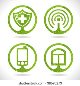 Eco signs. Set 6.