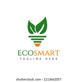 Eco Smart Logo Vector Template Design Illustration