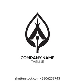 Eco Spear logo features a sharp, directional design that integrates organic leaf motifs, positioning this Eco Spear logo as a powerful tool for forward-thinking organizations. The professional impact of the Eco Spear logo helps agricultural technology firms, green initiatives, and sustainability consultants convey progress, precision, and dedication to a greener, more efficient future.