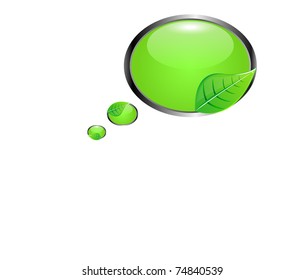 Eco Speech Bubble, 10eps