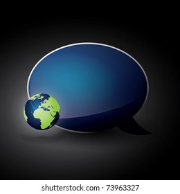 Eco Speech Bubble