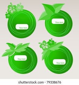 Eco Speech Bubble