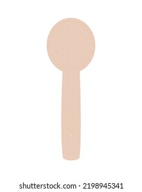 Eco Spoon Cutlery Mockup Icon