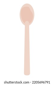 Eco Spoon Cutlery Mockup Icon