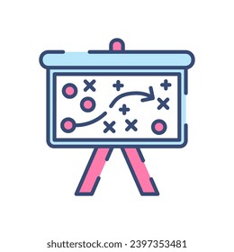 Icono de Estrategia de OCE en vector. Ilustración
