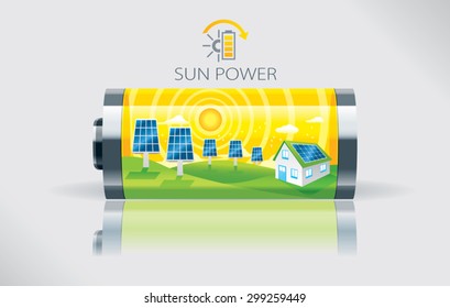 Eco sun battery 