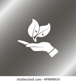 Eco symbol.