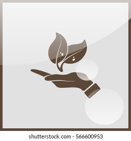 Eco symbol.