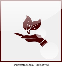 Eco symbol.