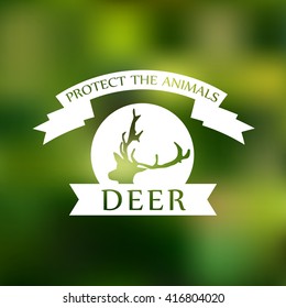 Eco symbol. Vector illustration.