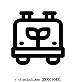 eco tank icon. vector line icon for your website, mobile, presentation, and logo design.