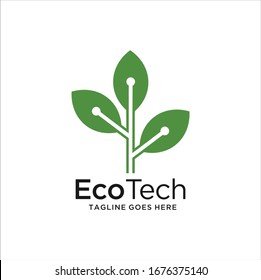 Vector de diseño de plantillas de logotipos ecológicos, Emblem, Concepto de diseño, símbolo creativo, icono