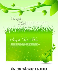 eco template or design