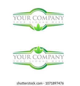 eco text logo