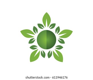 Eco Tree Leaf Logo
