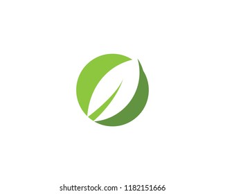 Eco Tree Leaf Logo Template