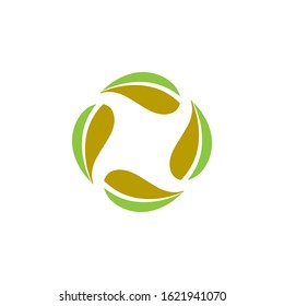 Eco Tree Leaf Logo Template