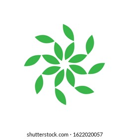 Eco Tree Leaf Logo Template