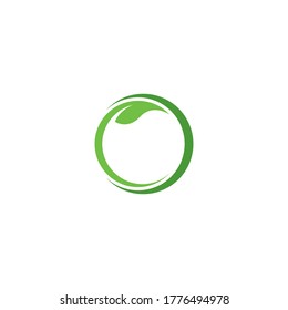 Eco Tree Leaf Logo Template design 