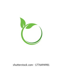 Eco Tree Leaf Logo Template design 