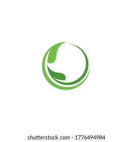 Eco Tree Leaf Logo Template design 