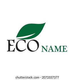 Eco Tree Leaf Logo Template
