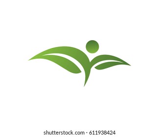 
Eco Tree Leaf Logo Template