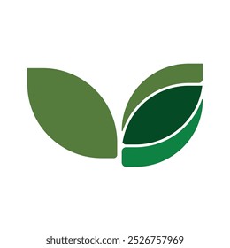 Eco Tree Leaf Logo Vector Template Illustration