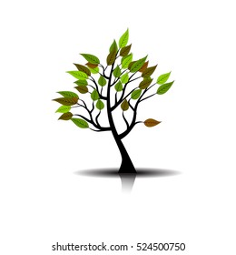Eco Tree, Vector Illustration
