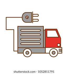eco truck vehicle with energy connector