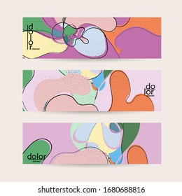 Eco vector design. Fruit logo with flat colors and grunge texture. Doodle drawing vegetable healthy food. Vegan bolt sketch banner template. Summer organic fresh concept.